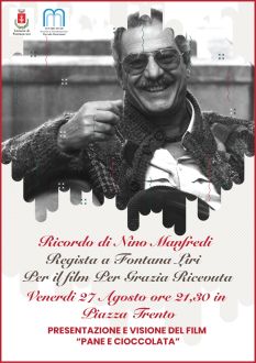 Ricordo di Nino Manfredi - Proiezione di "Pane e Cioccolata"