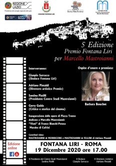 Premio Fontana Liri per Marcello Mastroianni 2020