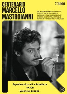 Il Centro Studi a Valencia per i 100 anni di Marcello Mastroianni