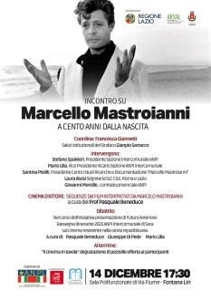 Incontro su Marcello Mastroianni a 100 anni dalla nascita